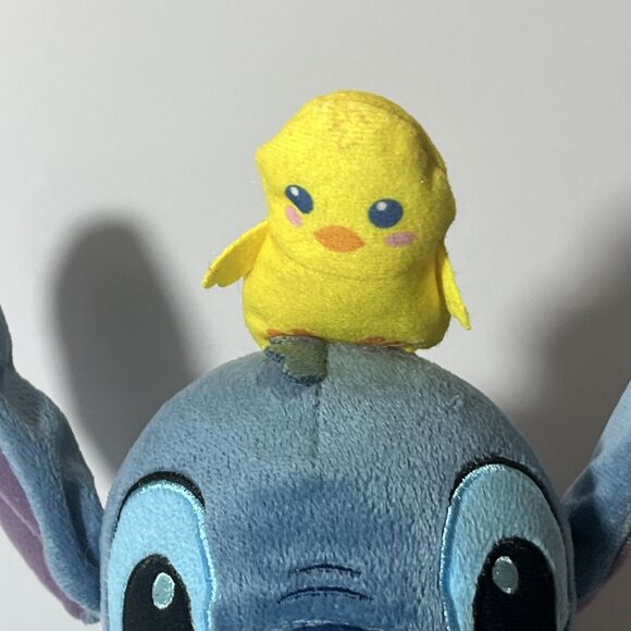 Disney Lilo & Stitch w/ Easter Chick 10" Plush Stuffed Animal  Just Play Toy - Picture 3 of 11